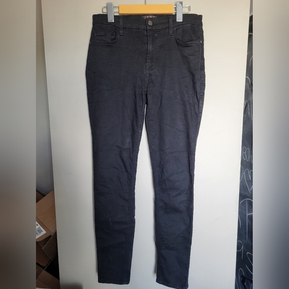 7 For All Mankind Jen 7 Women's Black Jeans, Size 6 (28) - Picture 2 of 6
